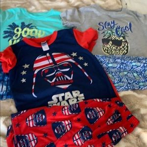 Carter pajama short set size 8